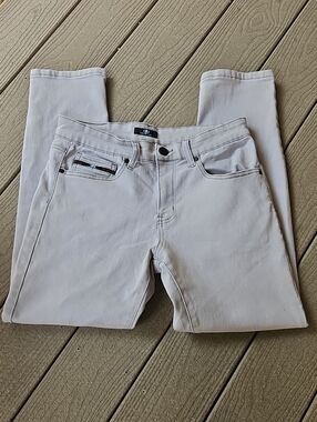 Benjamin Black Light Gray Silver Pants 32 X 30 Slim